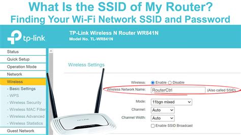 what is specify ssid